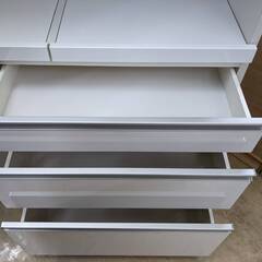 【お値下げ致しました！！】?松田家具? 2面レンジボード? 収納家具 キッチン家具?No1437