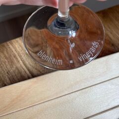 ワイングラス２点　米ブレナムヴィンヤーズ(Blenheim Vineyards)の画像