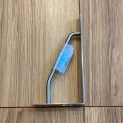 【お引き渡し先決まりました】ステンレスアーム棚受(合計12本) / L字金具 / 新品未使用の画像