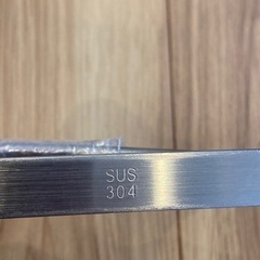 【お引き渡し先決まりました】ステンレスアーム棚受(合計12本) / L字金具 / 新品未使用の画像