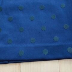 アダム・エ・ロペ　水玉　ドット　ネイビー　タイトスカートの画像