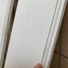 飾り棚用のホワイトカラーウォールシェルフ　板のみ♪の画像