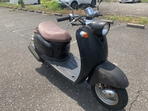 ヤマハ ビーノ 50 cc 原付 スクーター 2スト 実動 書類 鍵有り