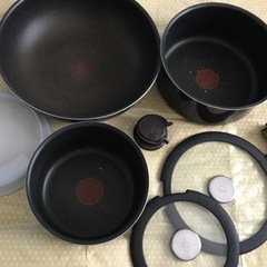 (取引者決定)ティファール鍋セットの画像