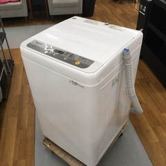 S386パナソニック Panasonic NA-F60B12-S [全自動洗濯機 6kg シルバー]⭐動作確認済 ⭐クリーニング済