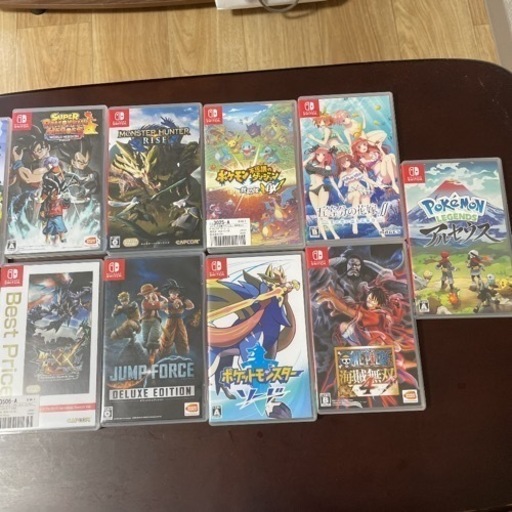 ニンテンドーSwitchカセットまとめ売り