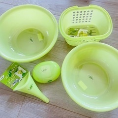 【週末値下げ】【美品】【新品】お風呂セット