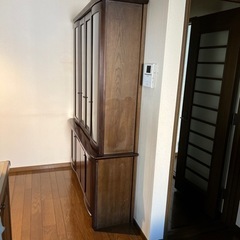 二段食器棚　差し上げます。の画像