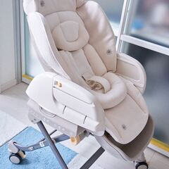 Combi コンビ電動ハイローチェア　オートスイング ロアンジュAT ネムリラ　新生児シートの画像