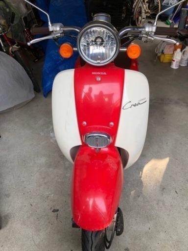 ホンダ　原付バイク　一時停止