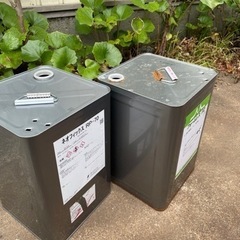 一斗缶  使用済み  蓋なし  の画像
