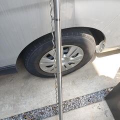 伸縮　ステンレス物干し竿 1.7m-3m の画像