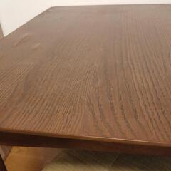 ニトリ モダンダイニングテーブル＋回転イス セットの画像