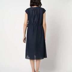 【新品 / 31 Sons de mode】サイドギャザーワンピース サイズMの画像