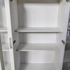 0518-3 本棚 上下取り外し可 ホワイト ※引取り優先の画像