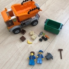 レゴシティ　清掃車　ゴミ収集車　60220の画像