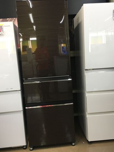 【値下特価】三菱　冷蔵庫　MR-CX37EL　中古品　2020年製　３６５L