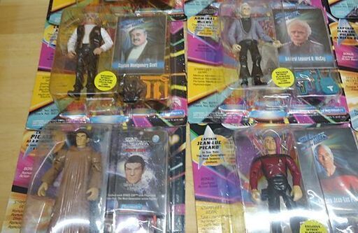 未開封 Playmates STAR TREK THE NEXT GENERATION SPACE. THE FINAL FRONTIER. フィギュア 15体セット スタートレック 札幌市 豊平区
