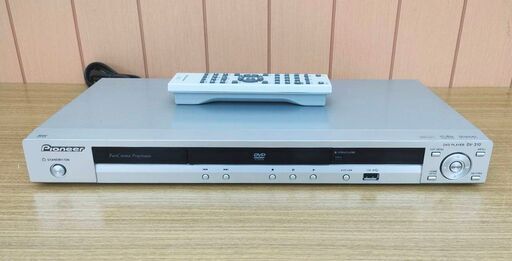 Pioneer 据え置き型 DVDプレーヤー DV-310 リモコン付き