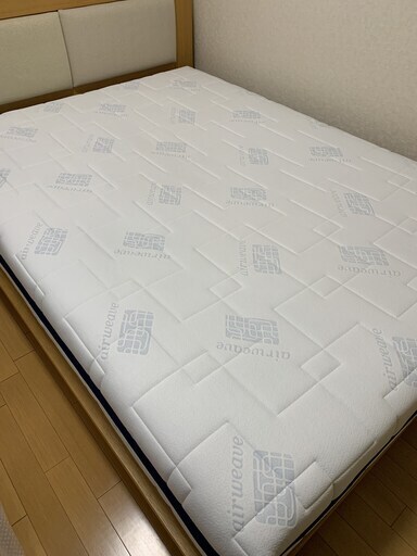 エアウィーヴマットレス　ダブルサイズ　三分割　状態良好