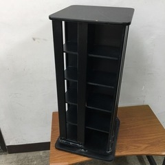 取引場所　南観音　A 2205-467 回転ラック　黒　汚れ、キ...
