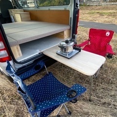 キャンピング仕様‼️車検1年付‼️自社ローン可能‼️の画像