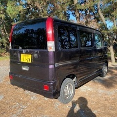 ホンダ　バモス　オートマ 2004年式　後ろ両側スライドドアの画像