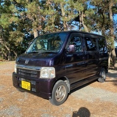 ホンダ　バモス　オートマ 2004年式　後ろ両側スライドドアの画像