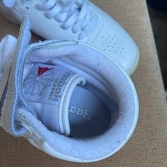 Reebok ホワイトスニーカー23.5 レディースの画像