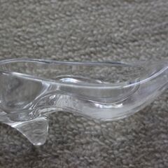 置き物　ガラス　ハイヒール