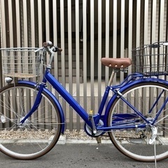 美品)6段変速自転車