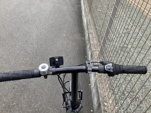(美品)JEEP変速折りたたみ自転車