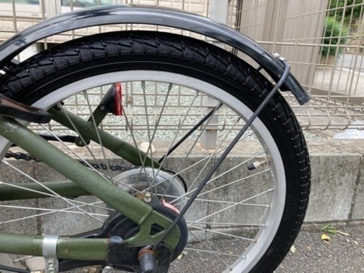 (美品)JEEP変速折りたたみ自転車