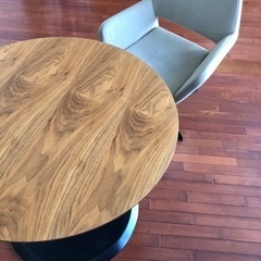 ダイニング カフェ 椅子 チェア グレーベージュ ②の画像