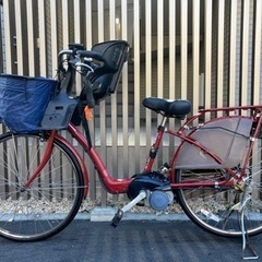 パナソニック変速電動アシスト自転車の画像