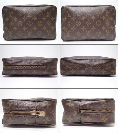 AA813 ルイヴィトン モノグラム トゥルーストワレット23 M47524 LOUISVUITTON ポーチ セカンドバッグ 小物入
