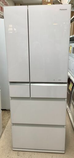 【値下げしました！】Panasonic/パナソニック 6ドア冷蔵庫 470L 自動製氷機能つき NR-F472PV-W 2017年製 【ユーズドユーズ名古屋天白店】J1767
