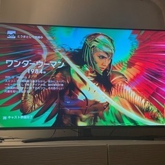 ほぼ新品！ 55インチ高画質テレビ