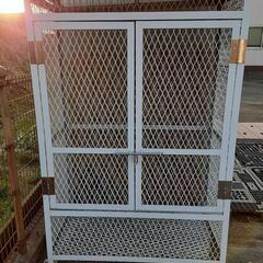 ゴミステーション　大型ゴミ箱の画像