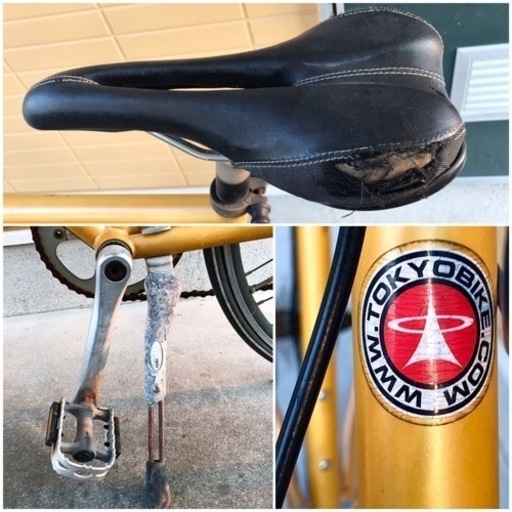 TOKYO BIKE トーキョーバイク 定価9万円程 クロスバイク 自転車 クロモリ ロードバイク マウンテンバイク 