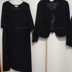 21号喪服ワンピースセット+コート