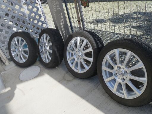 ※話合い中 です ★165/55R15タイヤアルミホールセット☆軽自動車（スポーツタイプ）で使用★綺麗な状態です！