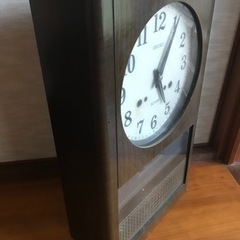 ☆レトロ完動品☆ SEIKO 振り子 時計 ゼンマイ式の画像