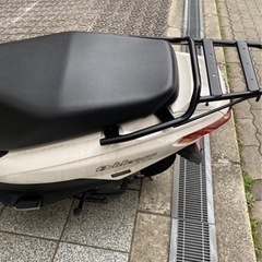 スズキアドレス　白　125cc 新車登録から約1年の画像