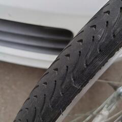 27インチ ホイール 前後 自転車の画像