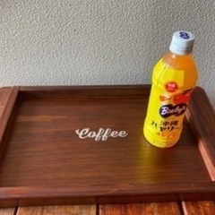 Coffeeステンシル入りカフェトレイ♪の画像