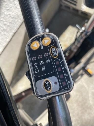 防犯登録解除済/子供乗せ電動自転車