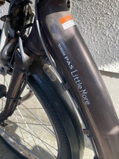防犯登録解除済/子供乗せ電動自転車