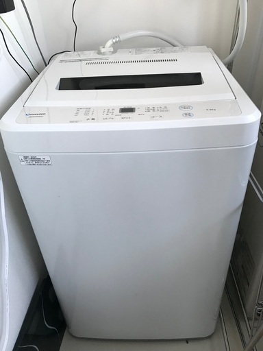 maxzen 6キロ洗濯機　使用頻度少なく美品です