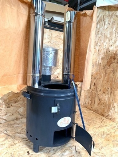 炉暖　燃えるゴミ